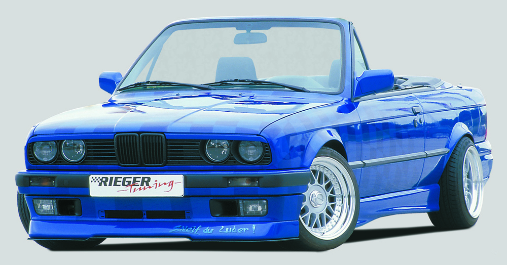 Rieger Seitenschweller für BMW 3er E30 - Cabrio   carbon optik