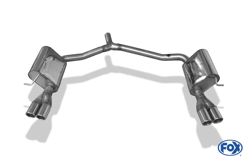 Mercedes E-Klasse W212- 4 Zylinder  Endschalldämpfer rechts/links  - 2x70 Typ 16 rechts/links