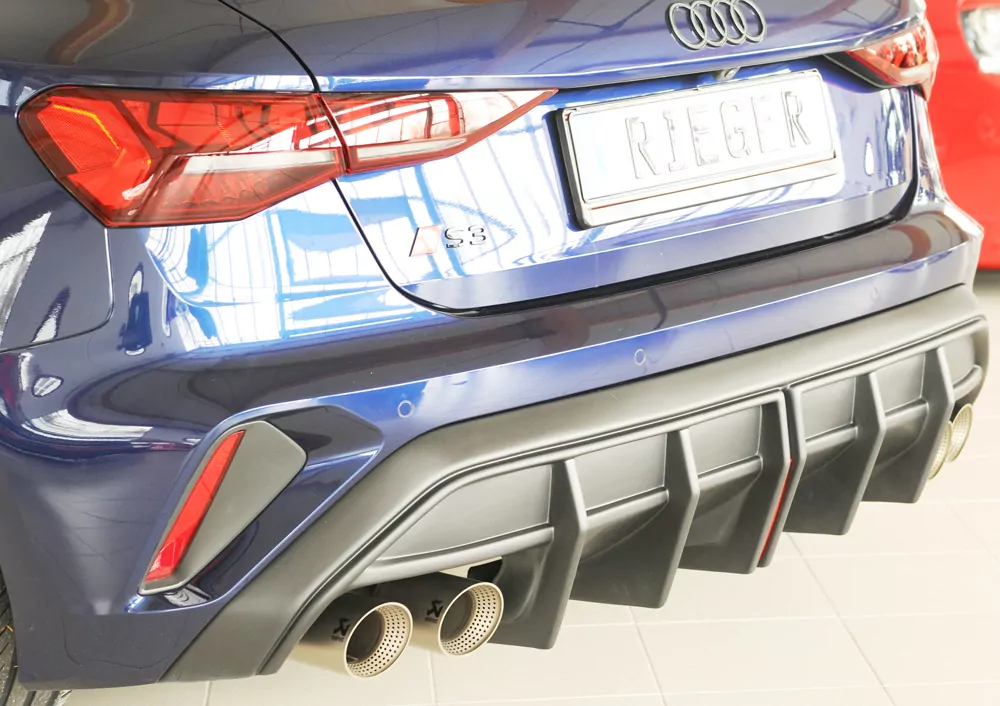 Rieger Heckeinsatz für Audi A3 S3 (GY) 5-tür. (Sportback) 06.24- (ab Facelift)