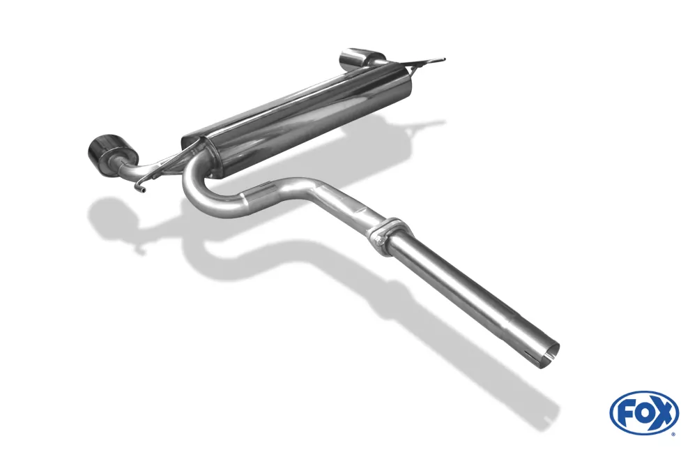 Hyundai Tucson 2,0l - JM  Endschalldämpfer quer Ausgang rechts/links - 115x85 Typ 32 rechts/links