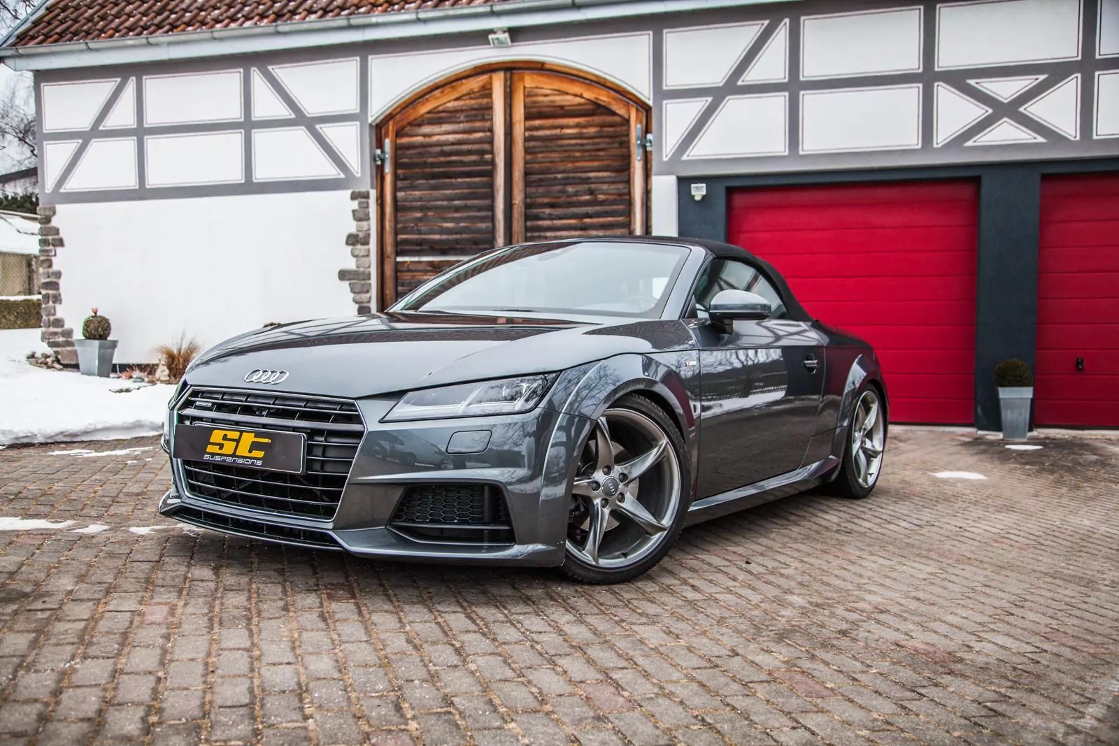 ST Gewindefahrwerk ST XTA  (härteverstellbar mit Stützlager) AUDI TT Roadster (FV) FV9, 8J, 8J1 Allrad 11/2014-