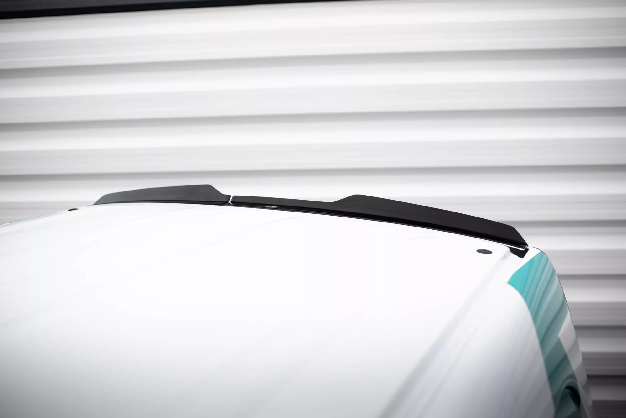 Spoiler CAP Für Mercedes-Benz Citan Mk1 Schwarz Hochglanz