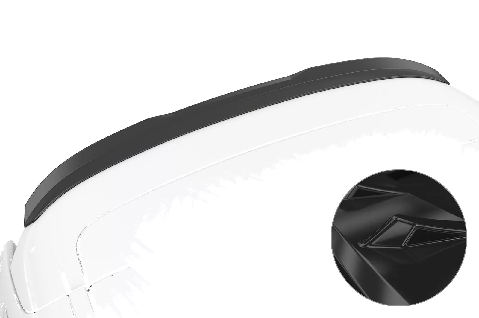 Heckflügel mit ABE für Ford Focus MK3 ST Glossy (schwarz hochglanz)