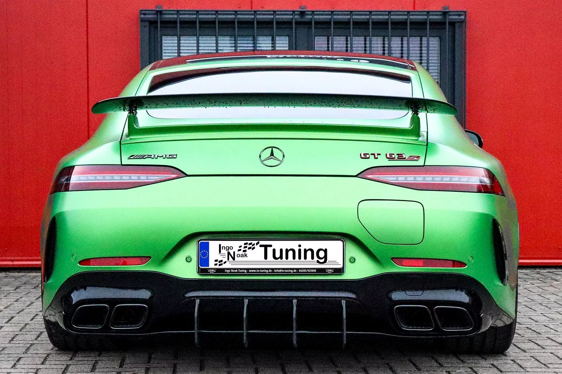 Gefräster Heckansatz für Mercedes AMG GT 63S 4-Türer X290