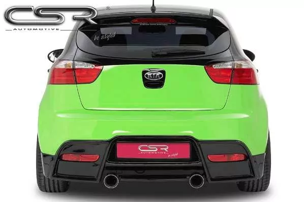 Blende zwischen den Endrohren für Kia Rio 3. Generation UB ZB120