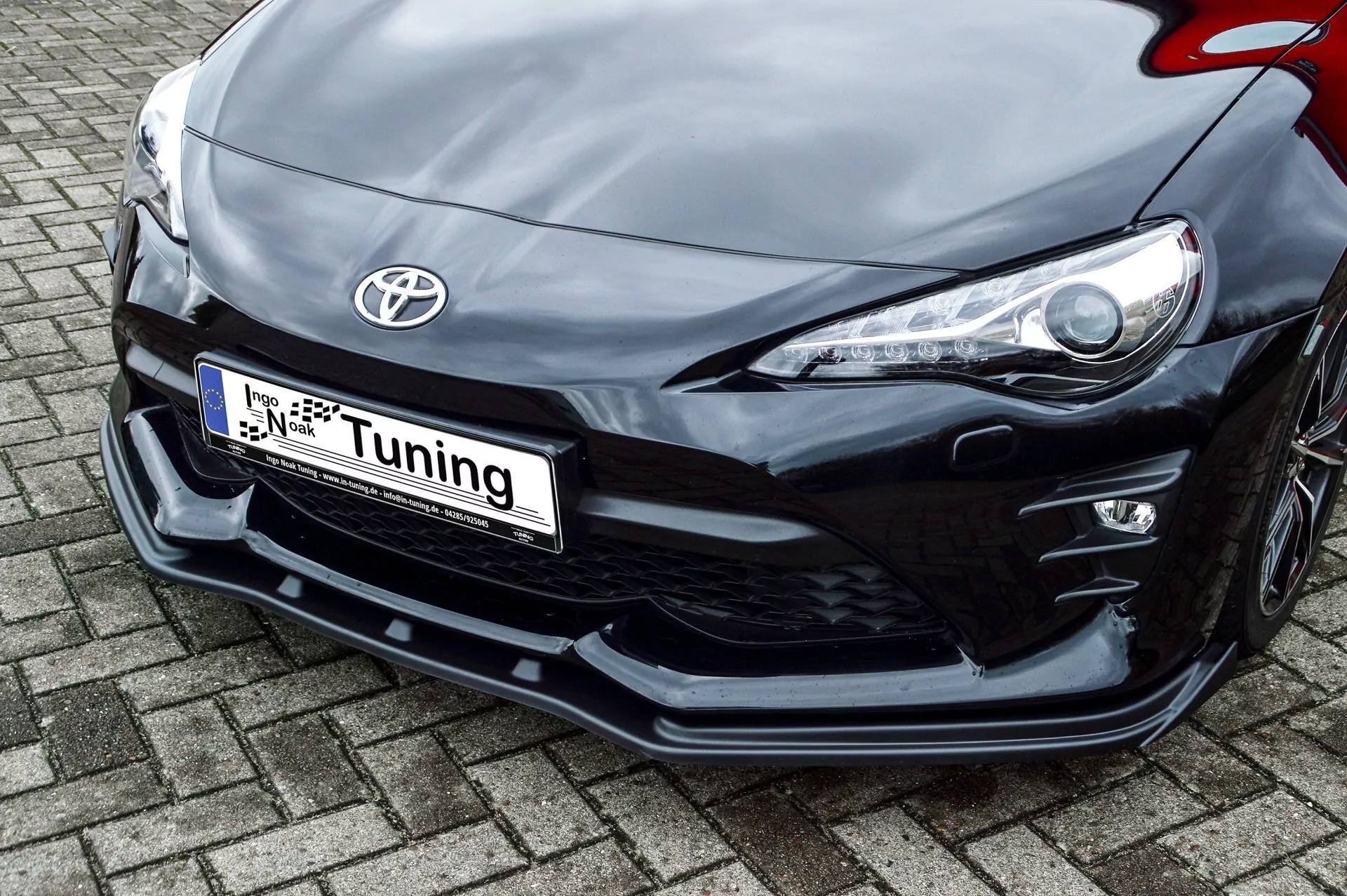Cup Frontspoilerlippe mit Wing für Toyota GT86 Facelift