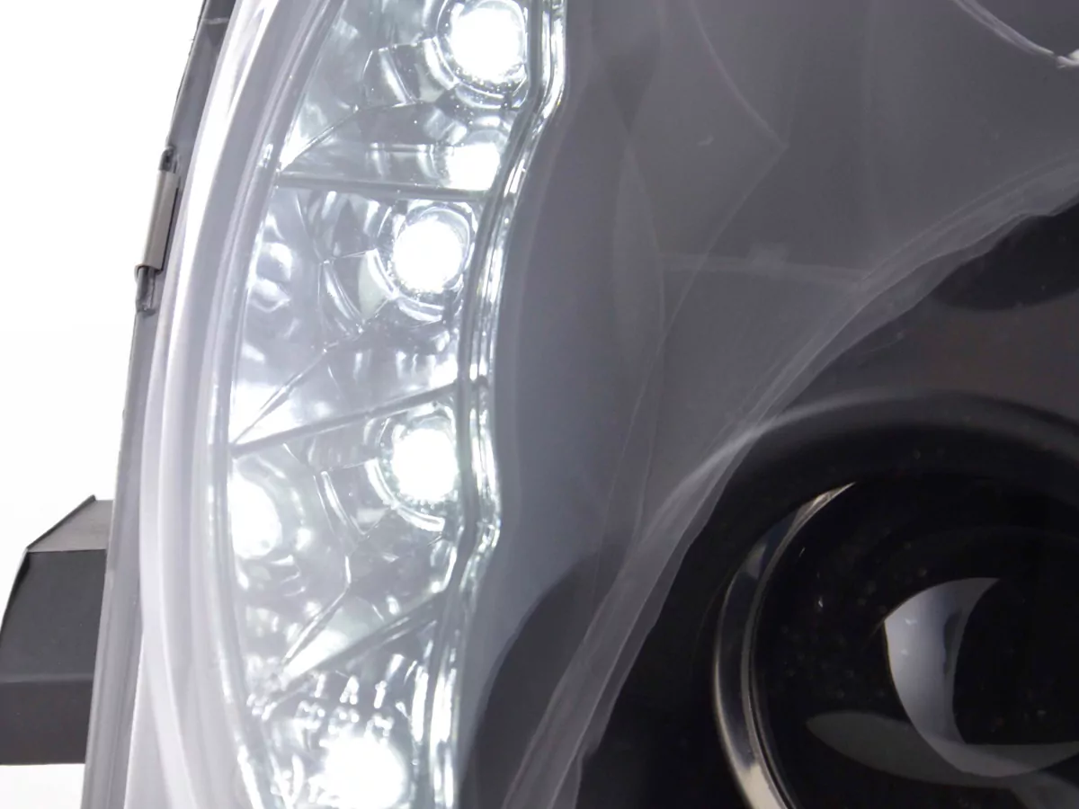 Scheinwerfer Set Daylight LED Tagfahrlicht Alfa Romeo Mito Bj. 08- schwarz