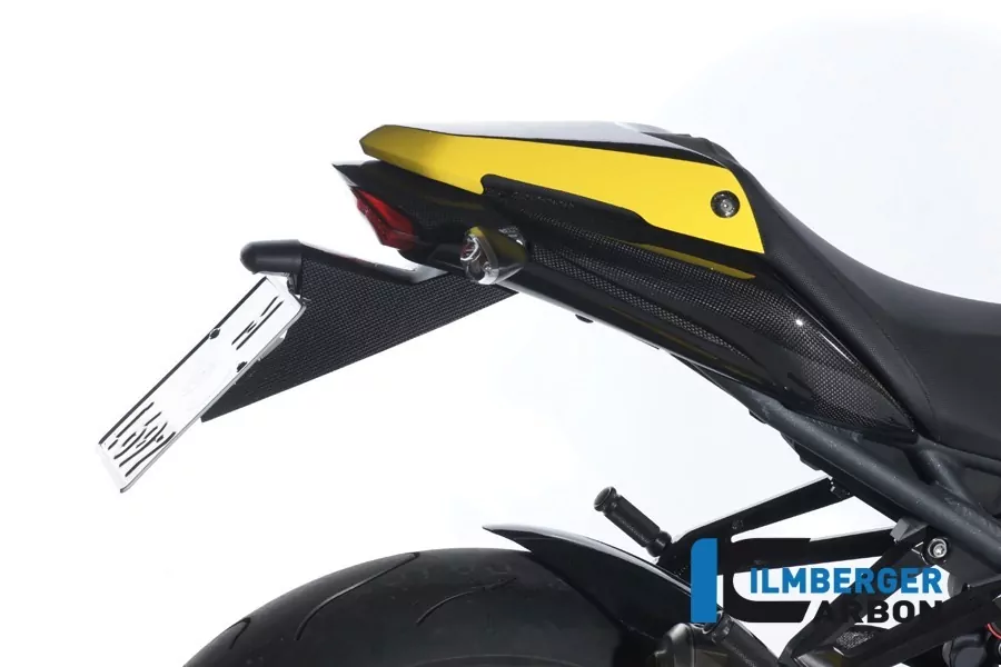 Ilmberger Carbon Seitendeckel unterm Sitz rechts Carbon