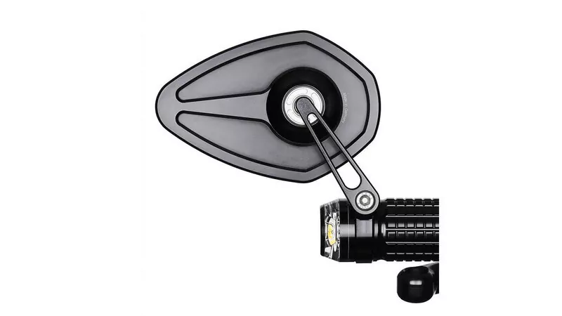 MOTOGADGET Mo.View Sport 60, Handlebar End Mirror For 7/8 And 1 inch Handlebars