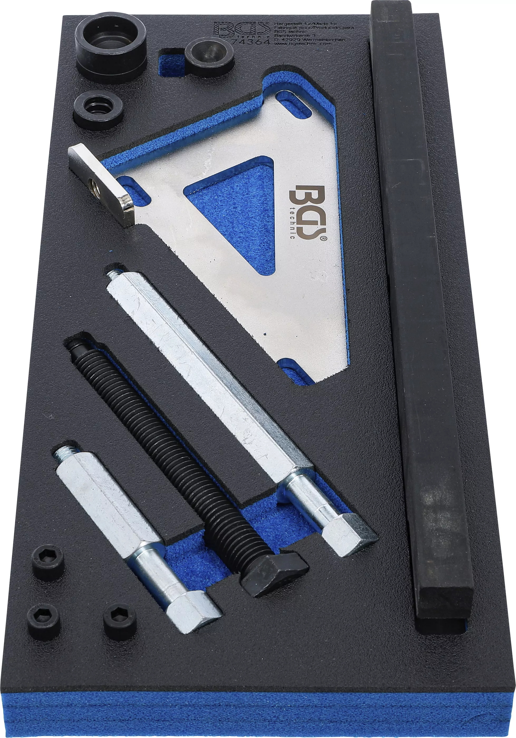 Werkstattwageneinlage 1/3: Gehäuse-Trennwerkzeug | für VAG DSG-Getriebe (0AM)