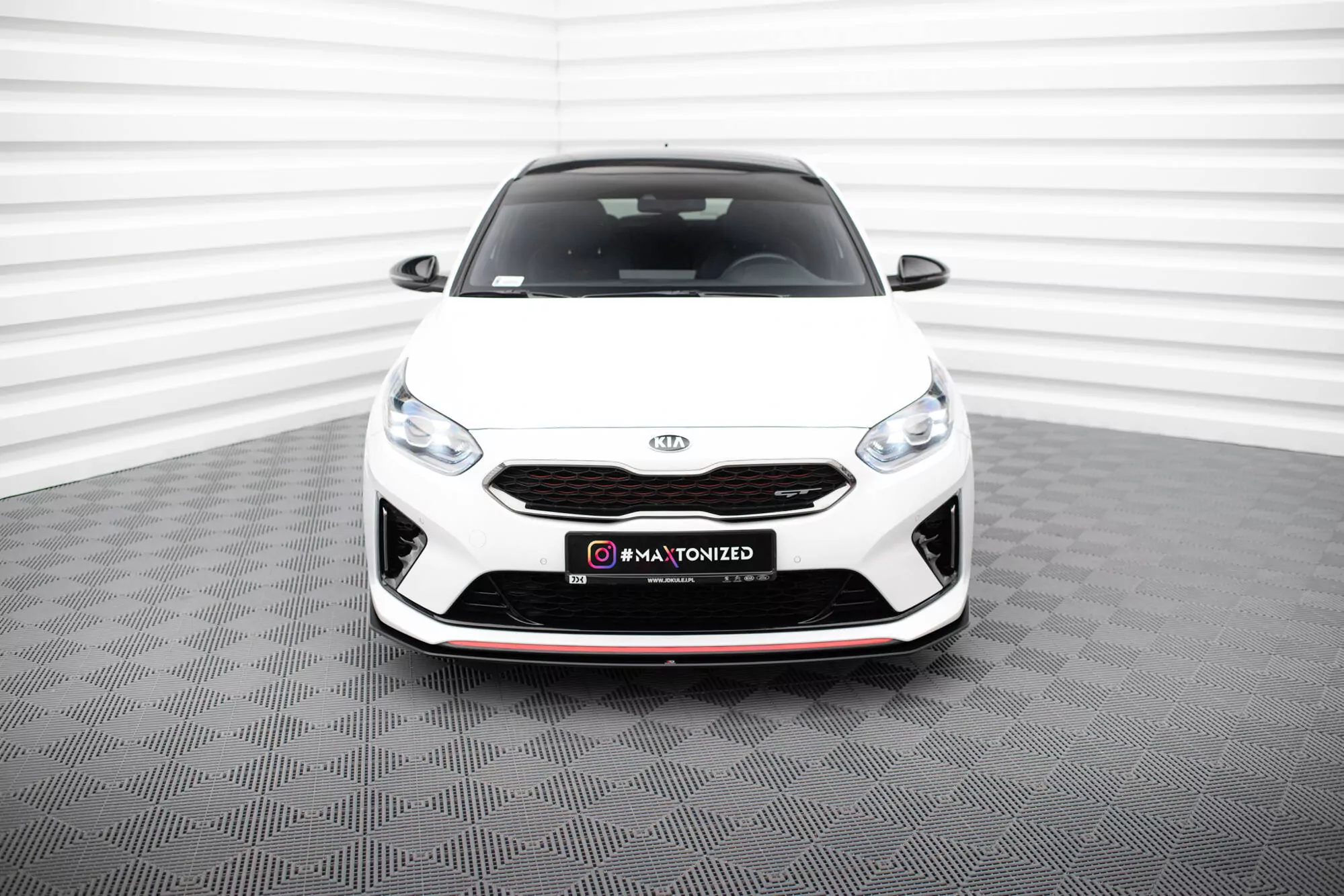 Street Pro Front Ansatz Für Für Kia Ceed GT Mk3 / Proceed Mk1