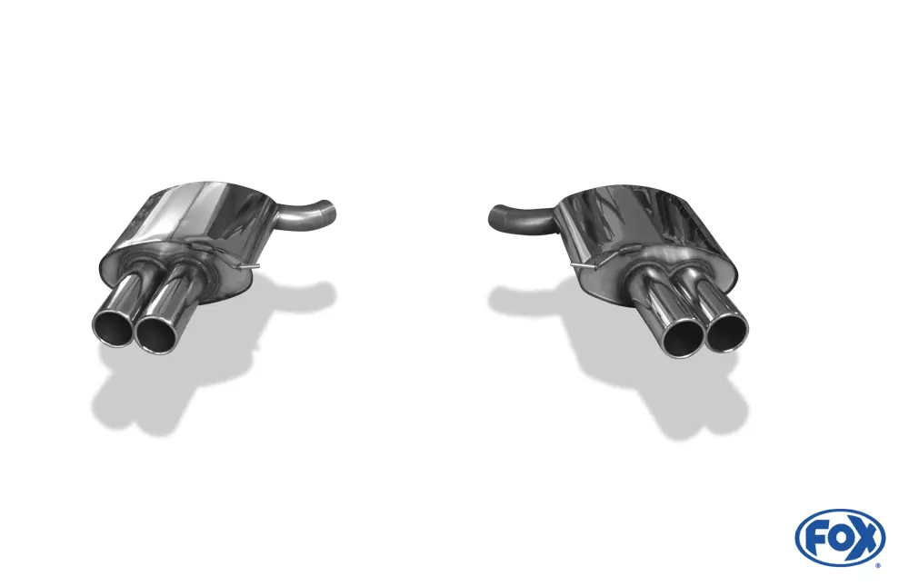 BMW F12/F13/F06 - 640i mit M-Paket  Endschalldämpfer rechts/links - 2x90 Typ 12 rechts/links