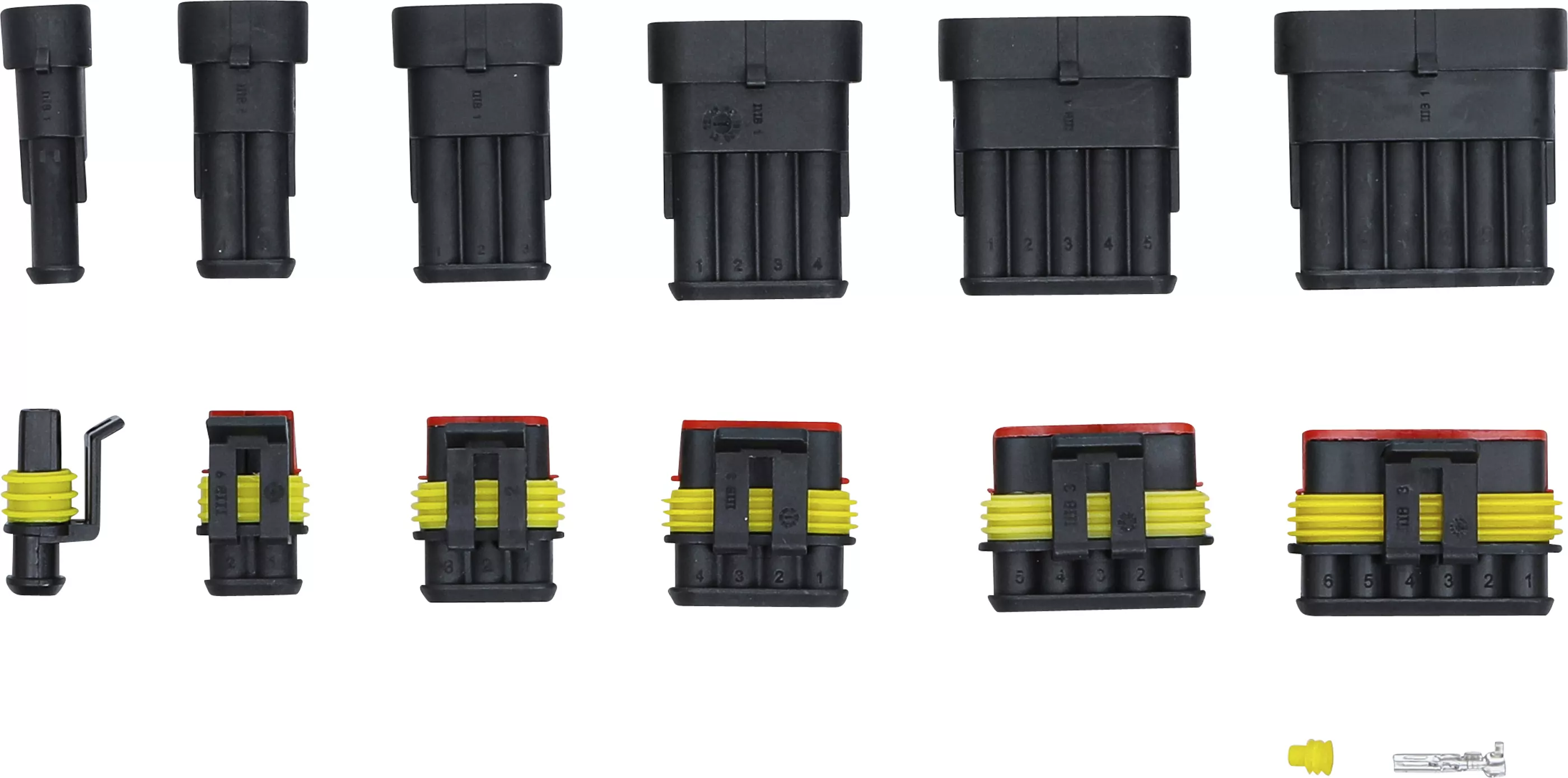 Steckverbinder-Sortiment | 425-tlg.