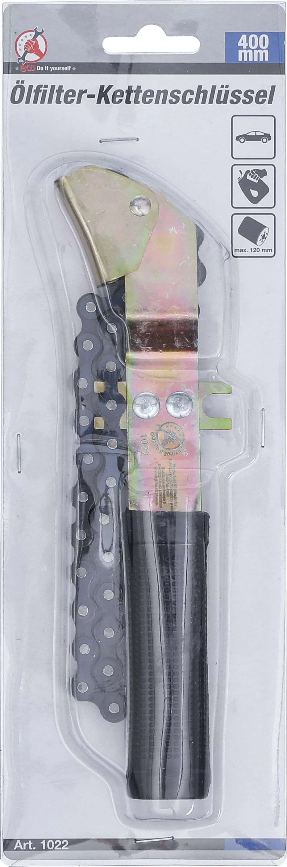 Ölfilter-Kettenschlüssel | 400 mm
