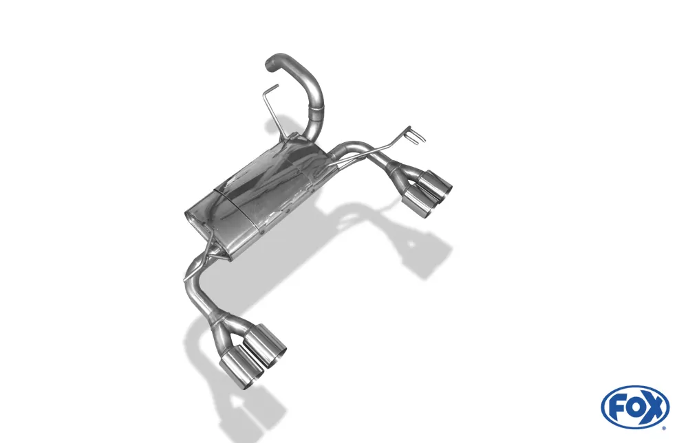Mitsubishi Colt - Z30/ CZ3/ CZT - 3-türer / Smart Fourfour  Endschalldämpfer Ausgang rechts/links - 2x80 Typ 10 rechts/links