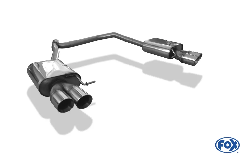 Seat Leon 5F ST - Starre Hinterachse  Endschalldämpfer rechts/links - 2x90 Typ 25 rechts/links