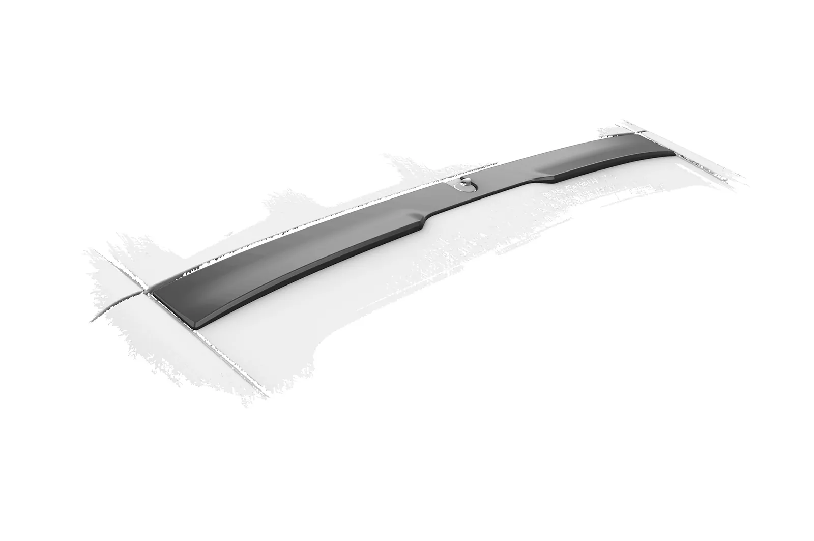 Heckscheibenblende für Nissan 370Z (Z34) Coupe HSB115 Schwarz Strukturiert