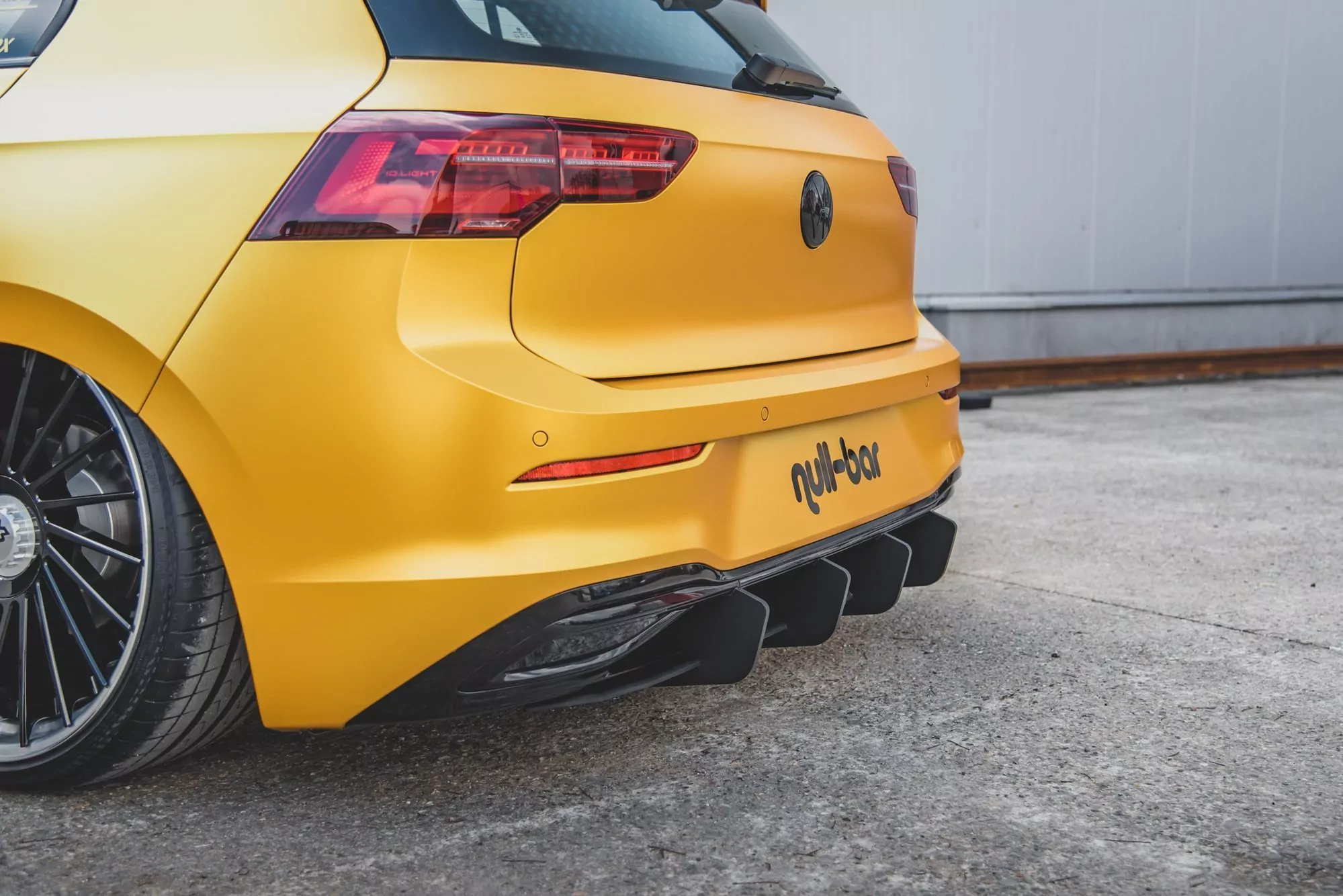 Robuster Heck Ansatz Flaps Diffusor Passend Für Diffusor V.2 Passend Für VW Golf 8