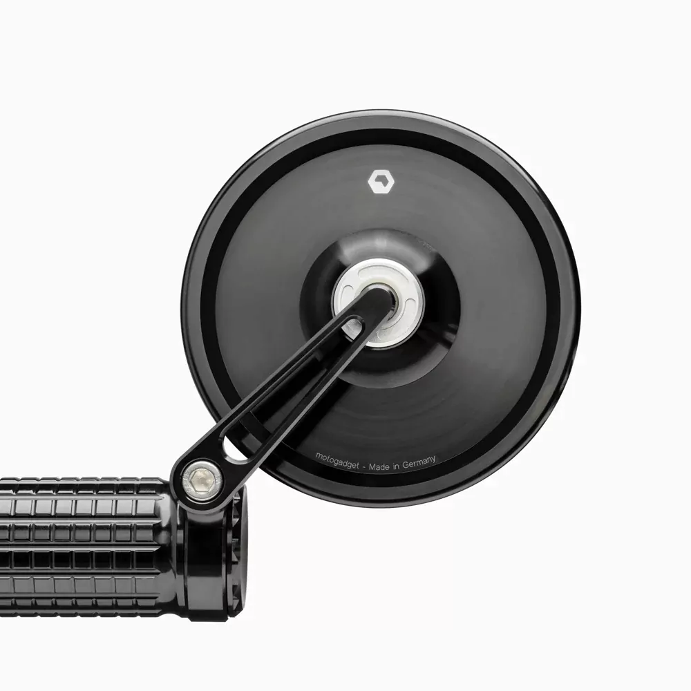 MOTOGADGET Mo.view Classic 60 Handlebar End Mirror, E-approved