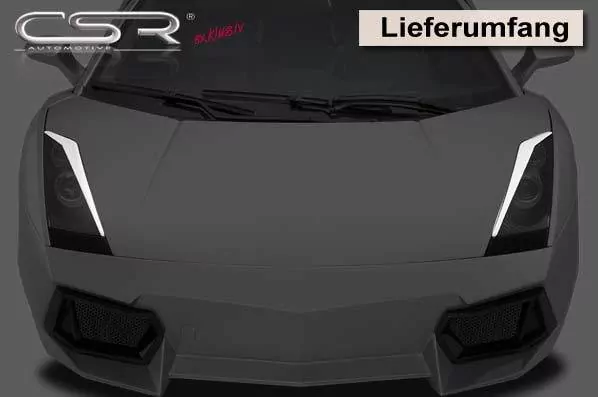 Scheinwerferblenden für Lamborghini Gallardo LP500 SB117