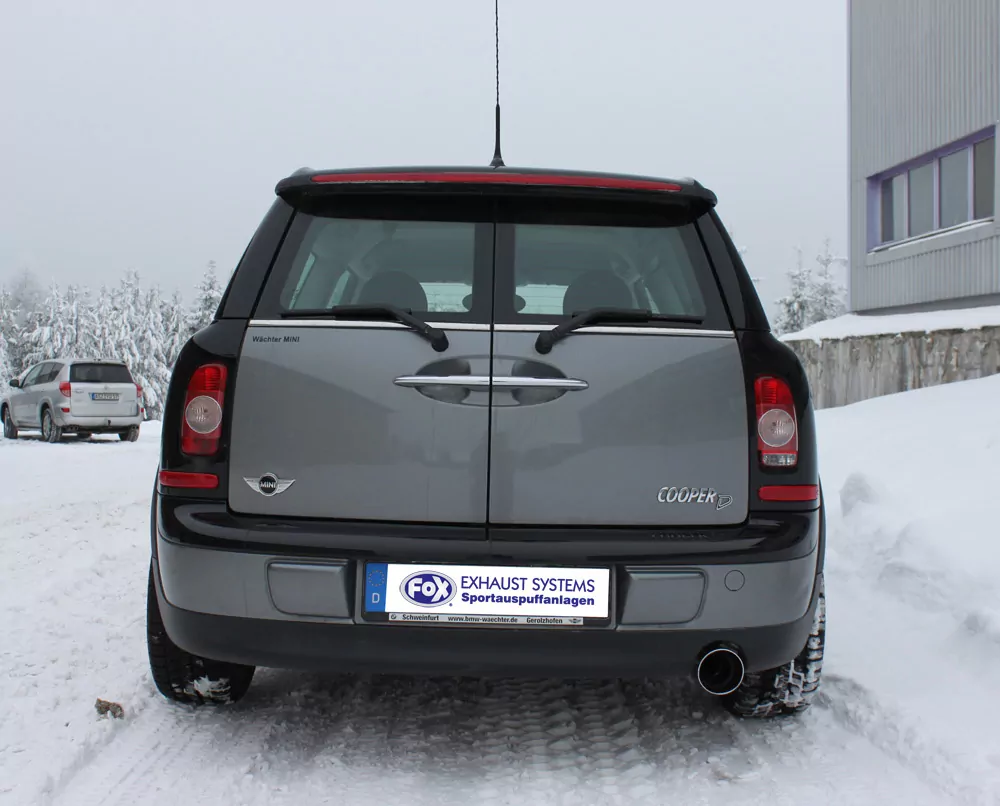 Mini Cooper Clubman R55  Endschalldämpfer - 1x100 Typ 25