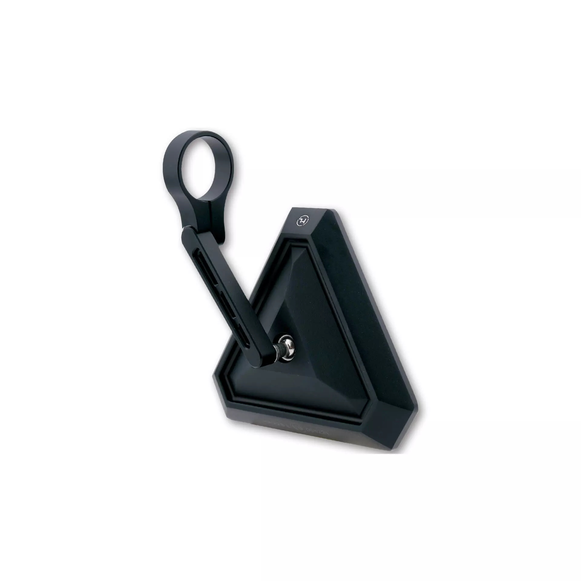 HIGHSIDER pro Lenkerendenspiegel Tetra Schwarz Kurz (1Stck.)