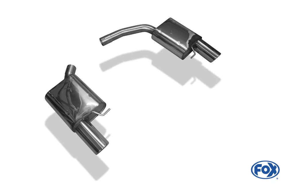 Audi A4/A5 B8 Limousine/Avant/S-Line Frontantrieb & Quattro  Endschalldämpfer rechts/links für 1-Rohr - 1x100 Typ 17 rechts/links