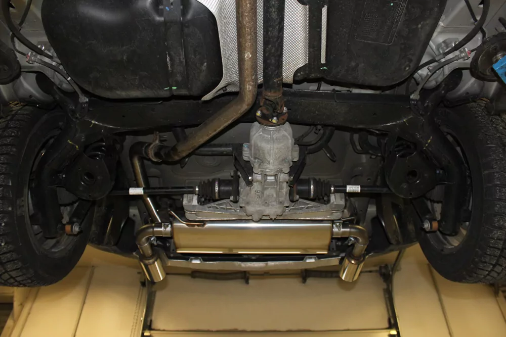 Suzuki SX4 - 4x4  Endschalldämpfer Ausgang rechts/links - 1x90 Typ 25 rechts/links