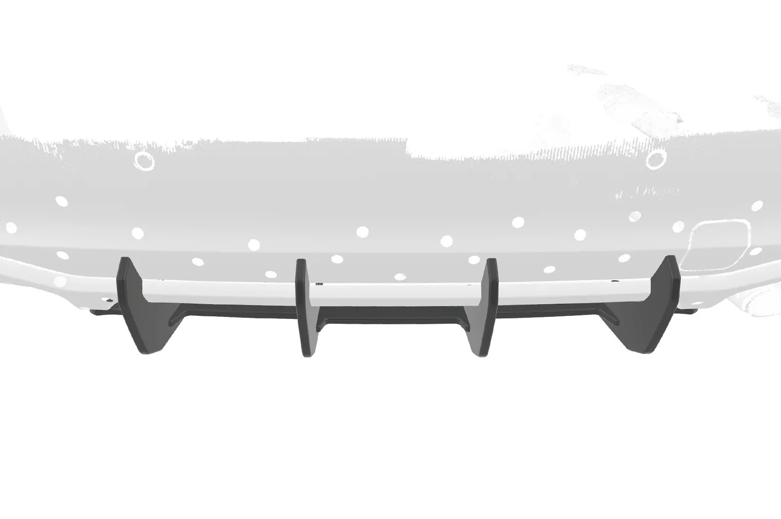 Racing Diffusor / Heckansatz für Ford Focus MK4 Turnier ST-Line HA339