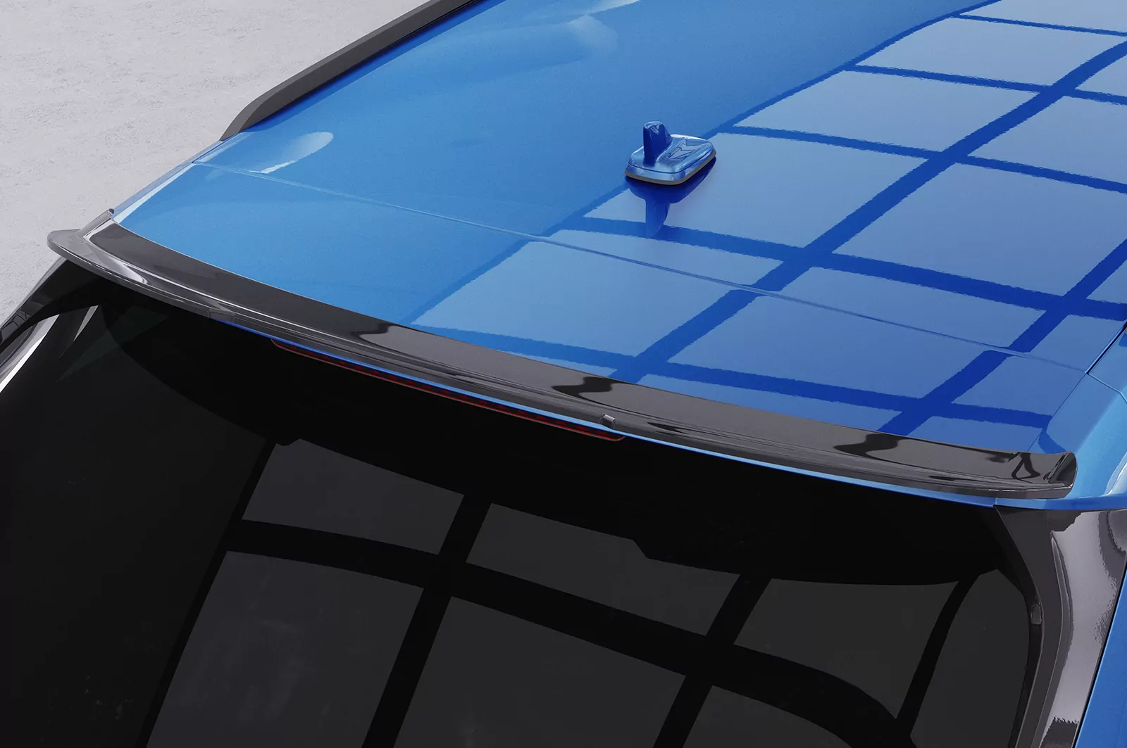 Heckflügel mit ABE für Audi A6 C8 (Typ 4K/F2) Avant HF664 Schwarz Strukturiert