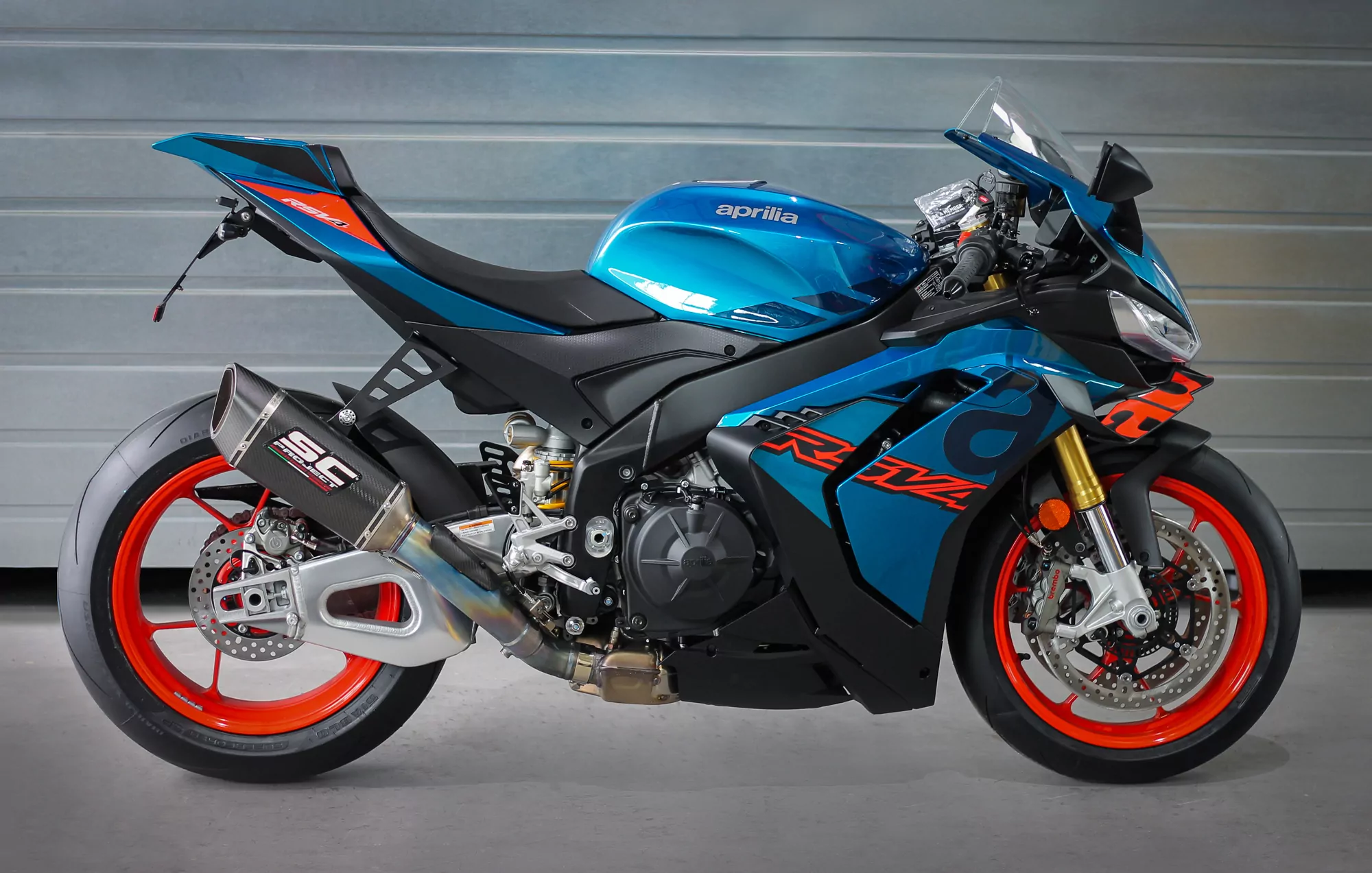 MG Biketec Kennzeichenhalter für Aprilia RSV4 / Factory ab 2025