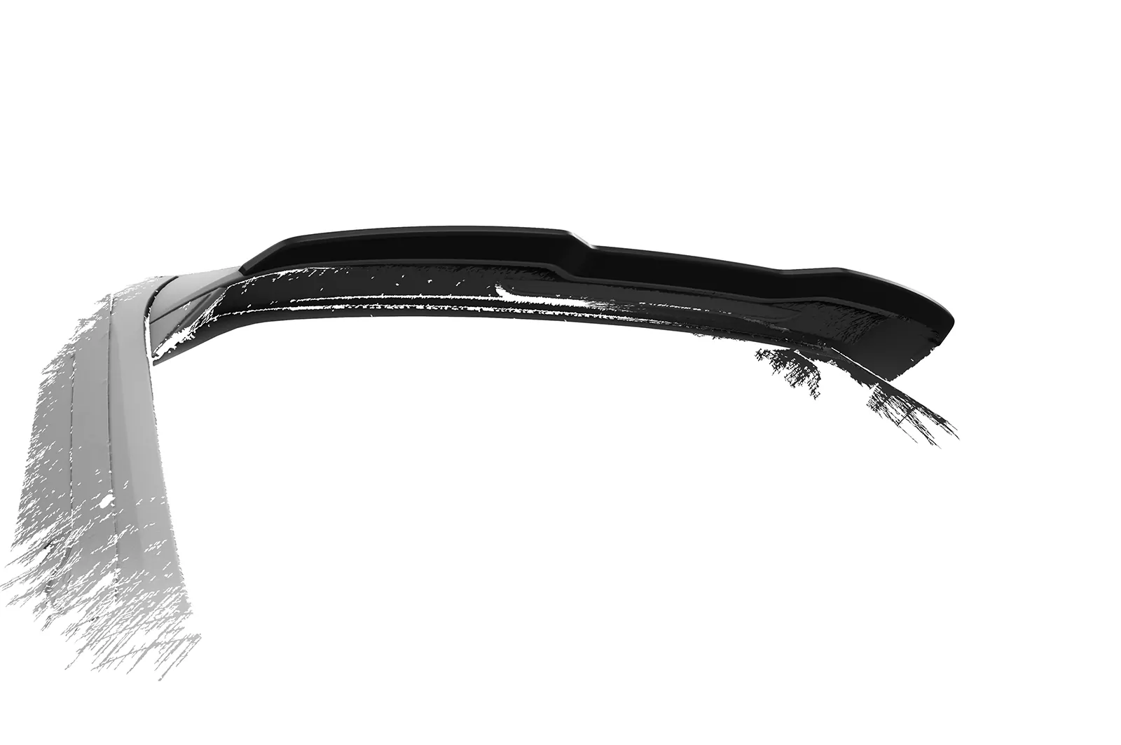 Heckflügel mit ABE für Audi RS3 8V Sportback HF109 Schwarz Strukturiert