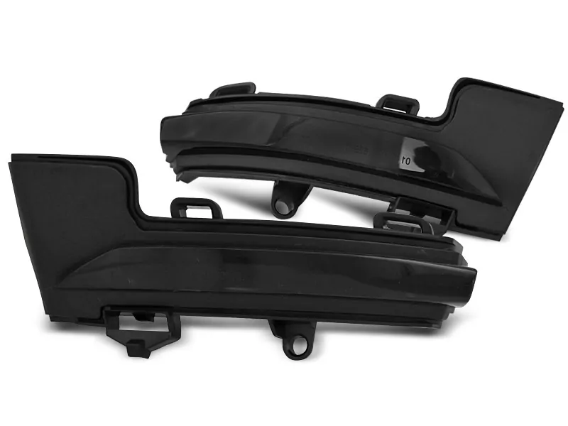 Side Direction In The Mirror Smoke Led Seq Fits  Skoda Octavia Iii 12-20