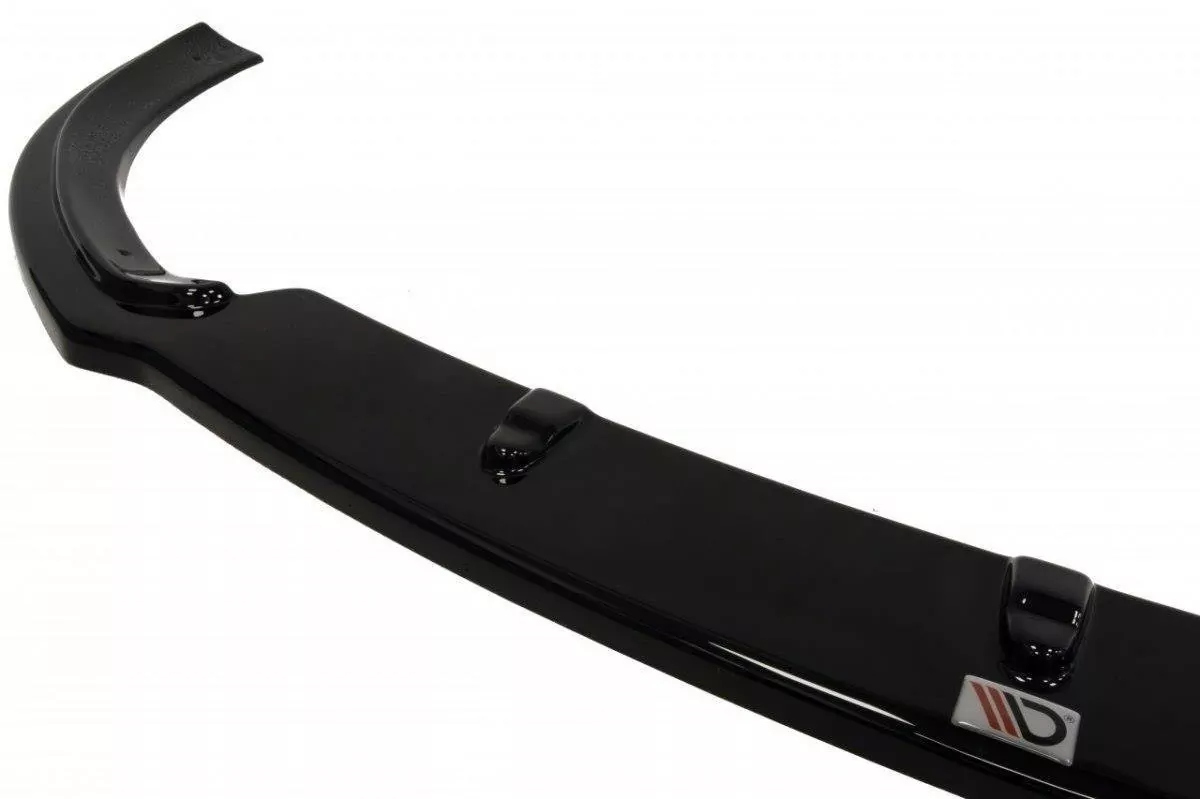 Front Ansatz Passend Für V.2 Passend Für FORD FOCUS MK2 RS Schwarz Hochglanz Schwarz Hochglanz