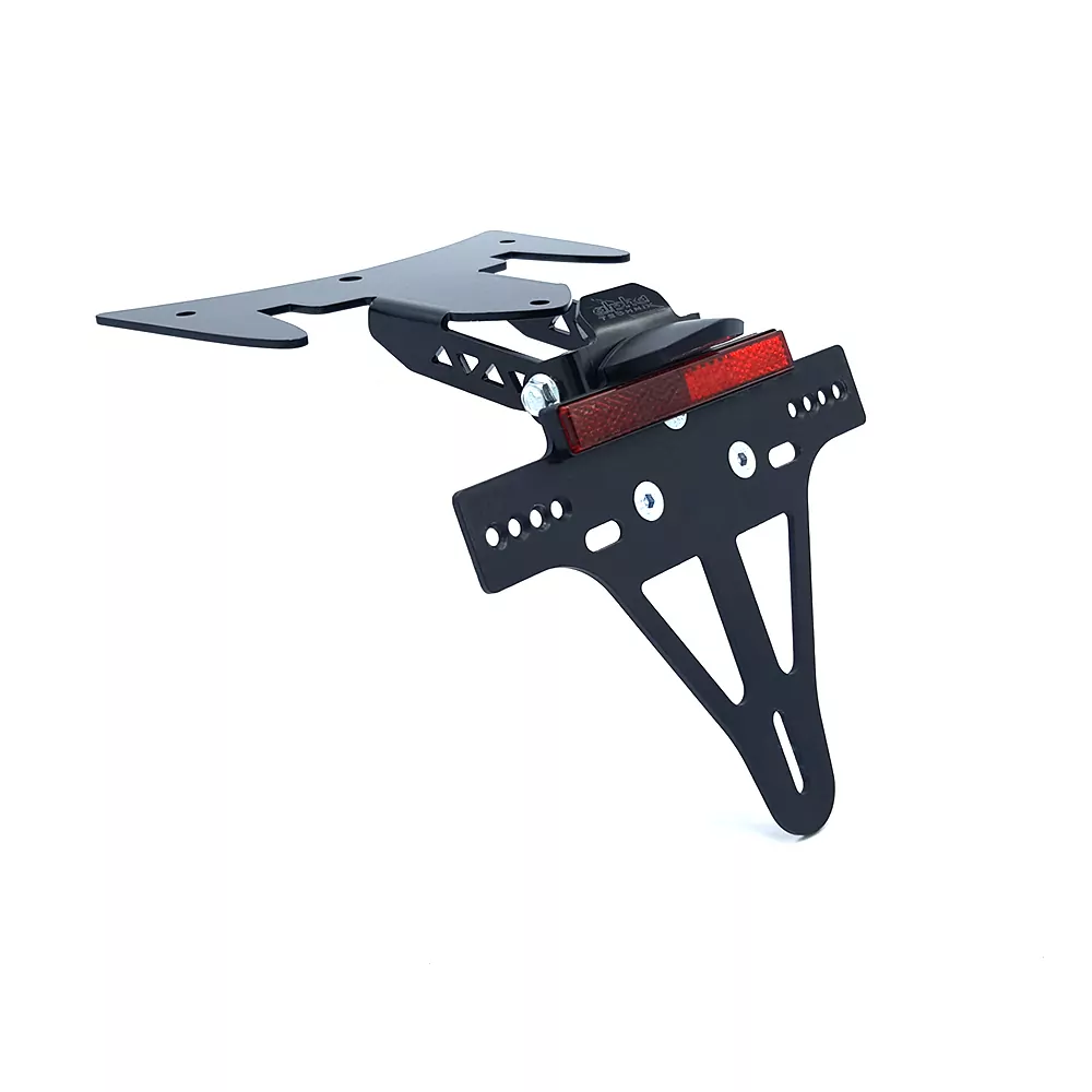 alpha Technik Kennzeichenhalter für Kawasaki ZZR1400; TYP ZXT40H; Modelljahr 2016-