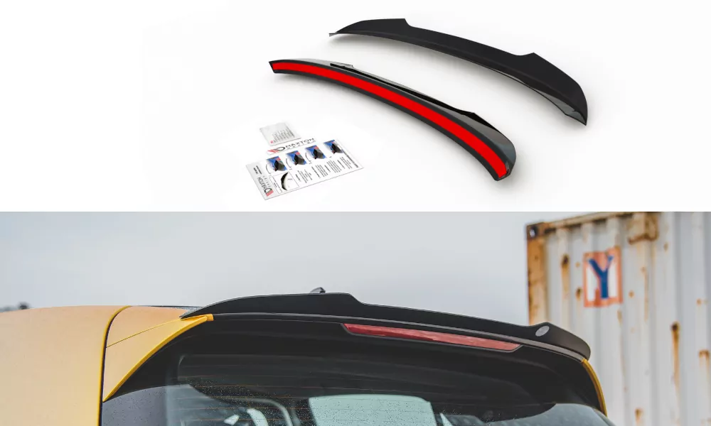 Spoiler CAP V.1 Passend Für VW Golf Hatchback Mk8 / Mk8 Facelift 