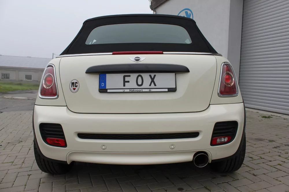 Mini One R57 - Cabrio  Endschalldämpfer - 1x100 Typ 25