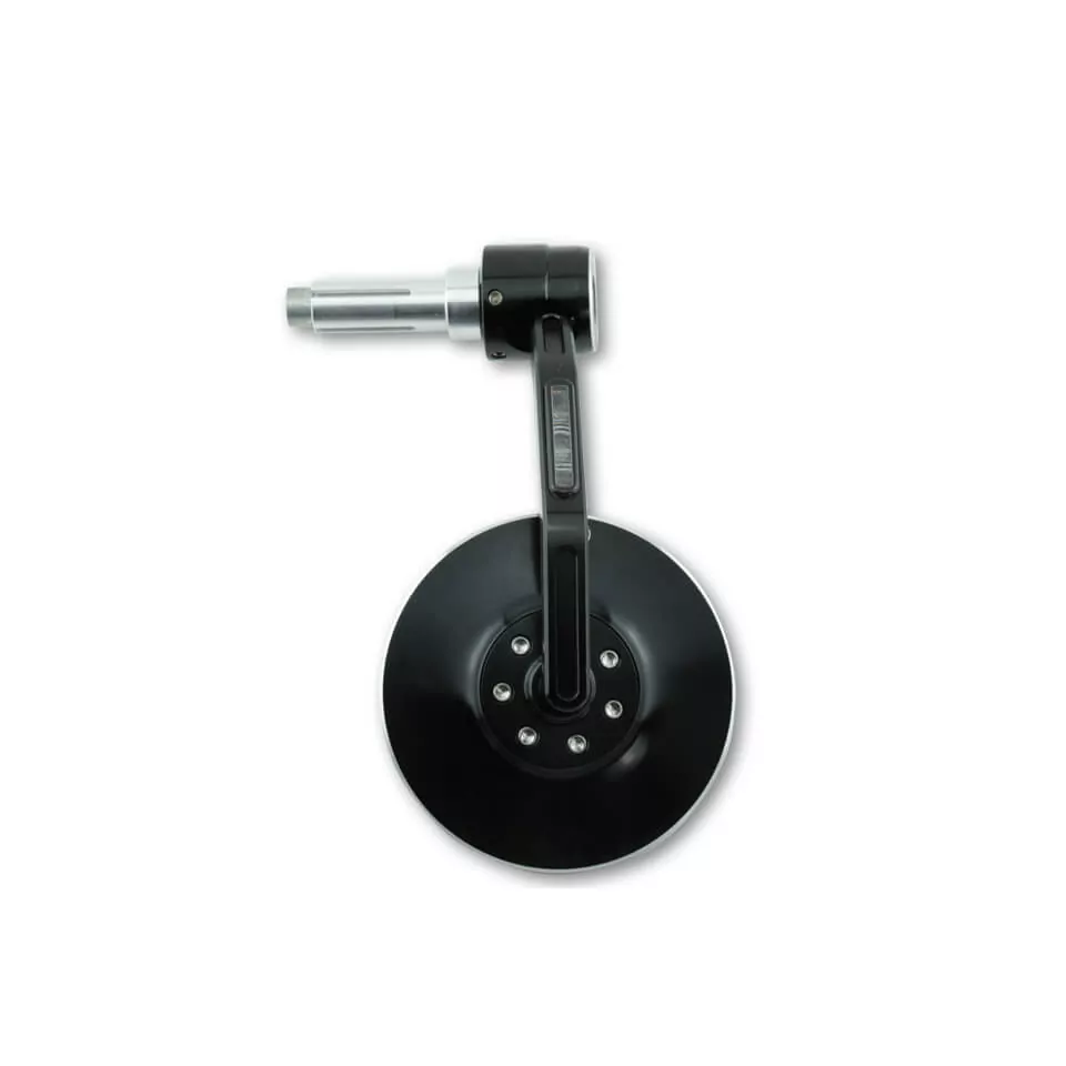 HIGHSIDER pro Conero, Lenkerendenspiegel  mit LED-Blinker, Schwarz (1Stk.)