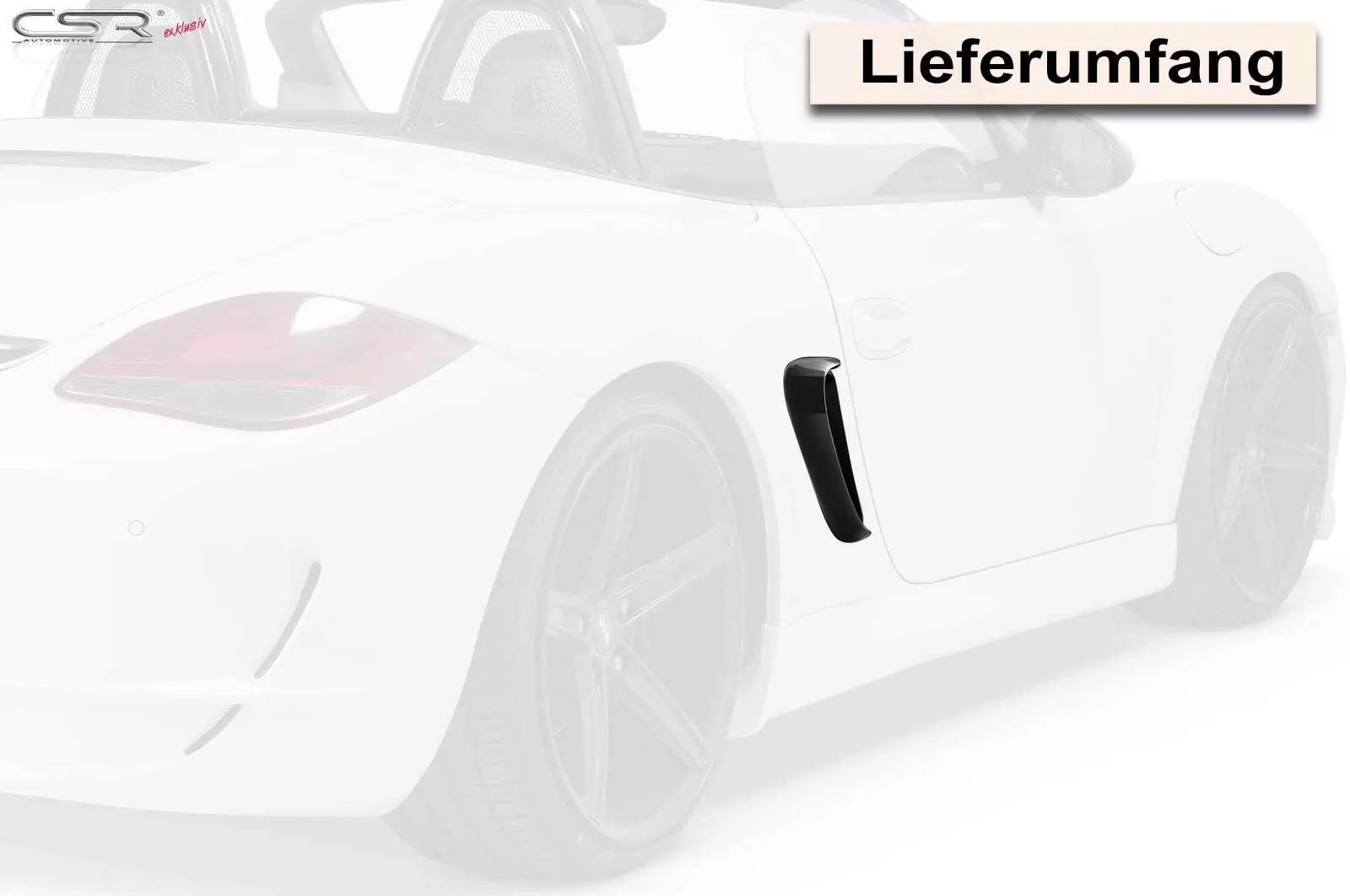 Airintakes für Porsche Boxster 987 / Cayman 987 AI023