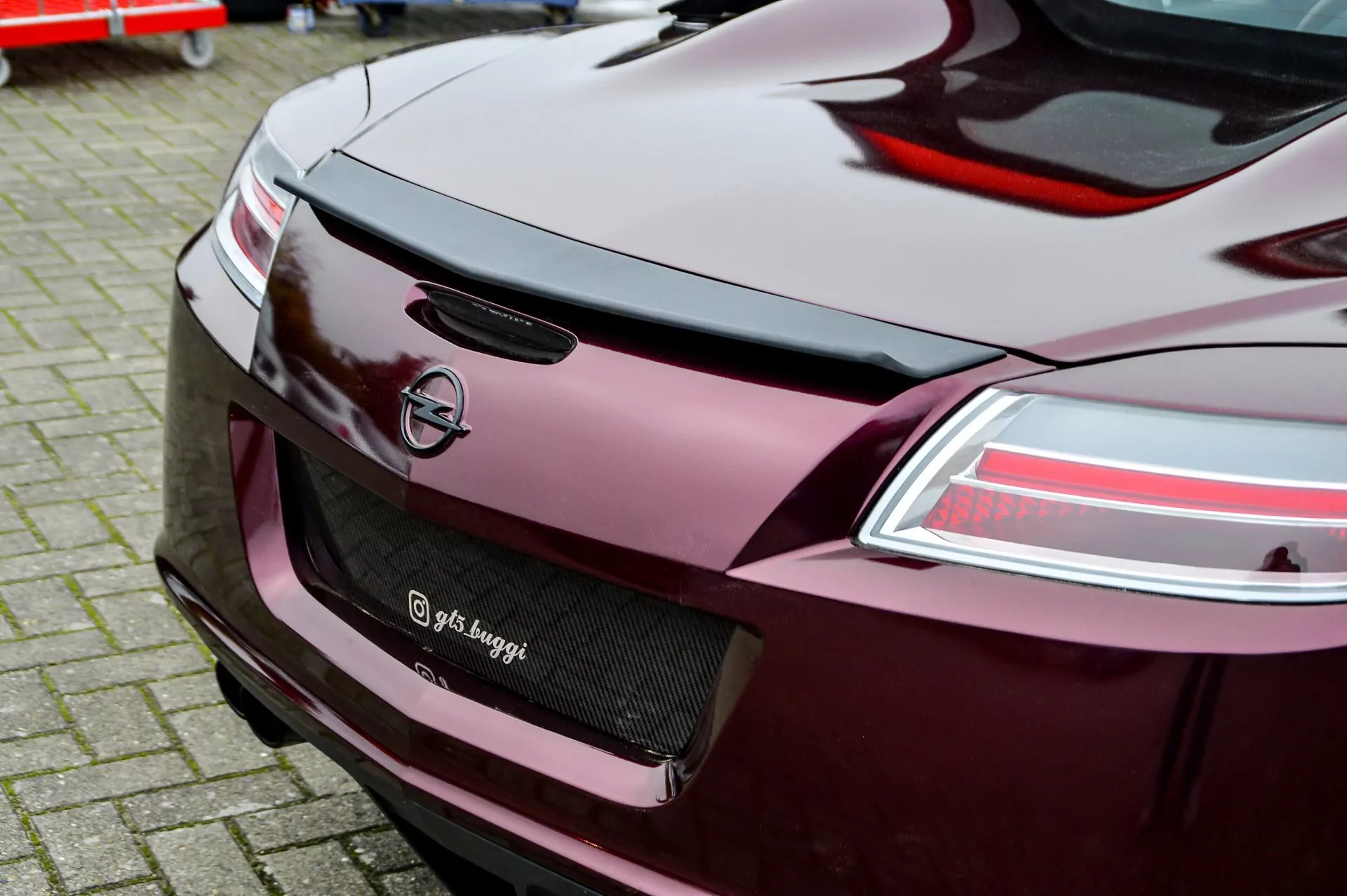 Heckansatz Seitenteile für Opel GT Roadster