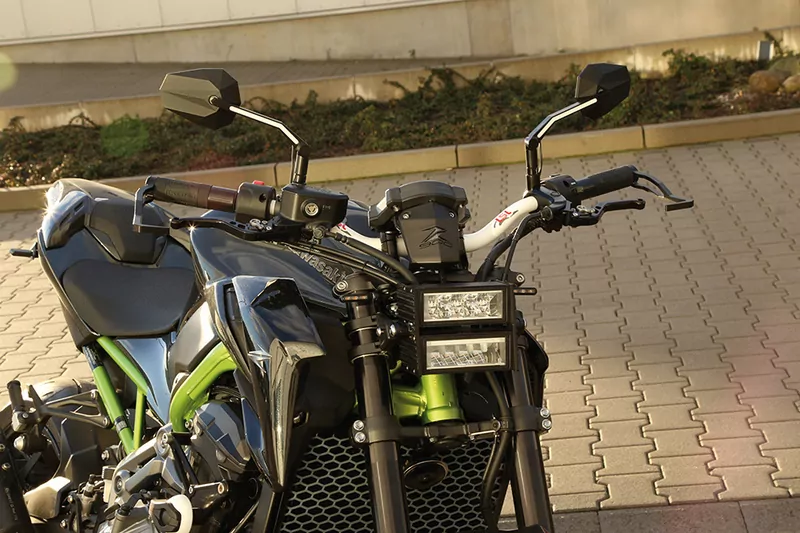 HIGHSIDER ULTIMATE LED Scheinwerfer mit WAVE-Halter E-geprüft