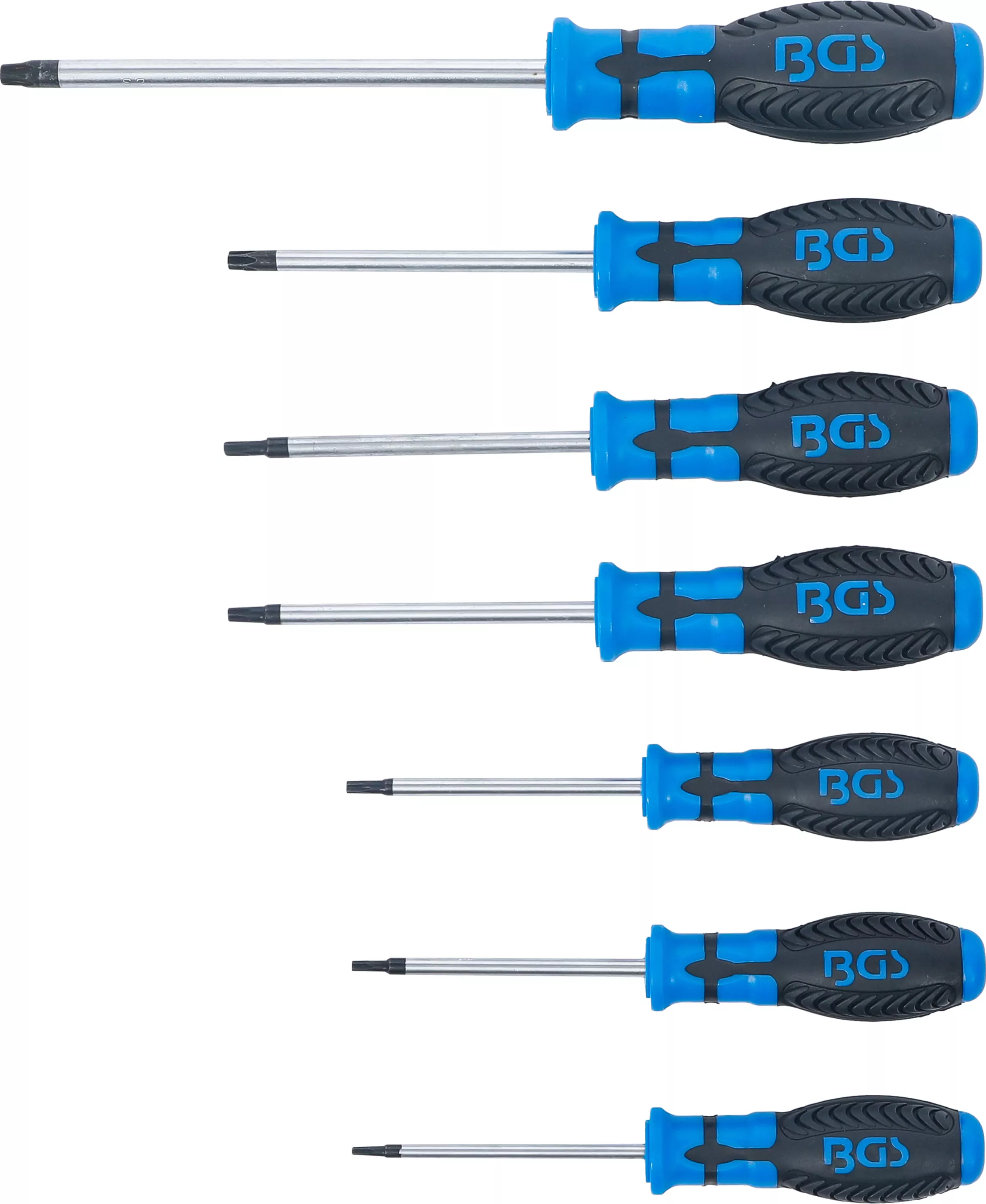 Schraubendreher-Satz | T-Profil (für Torx) | T10 - T40 | 7-tlg.