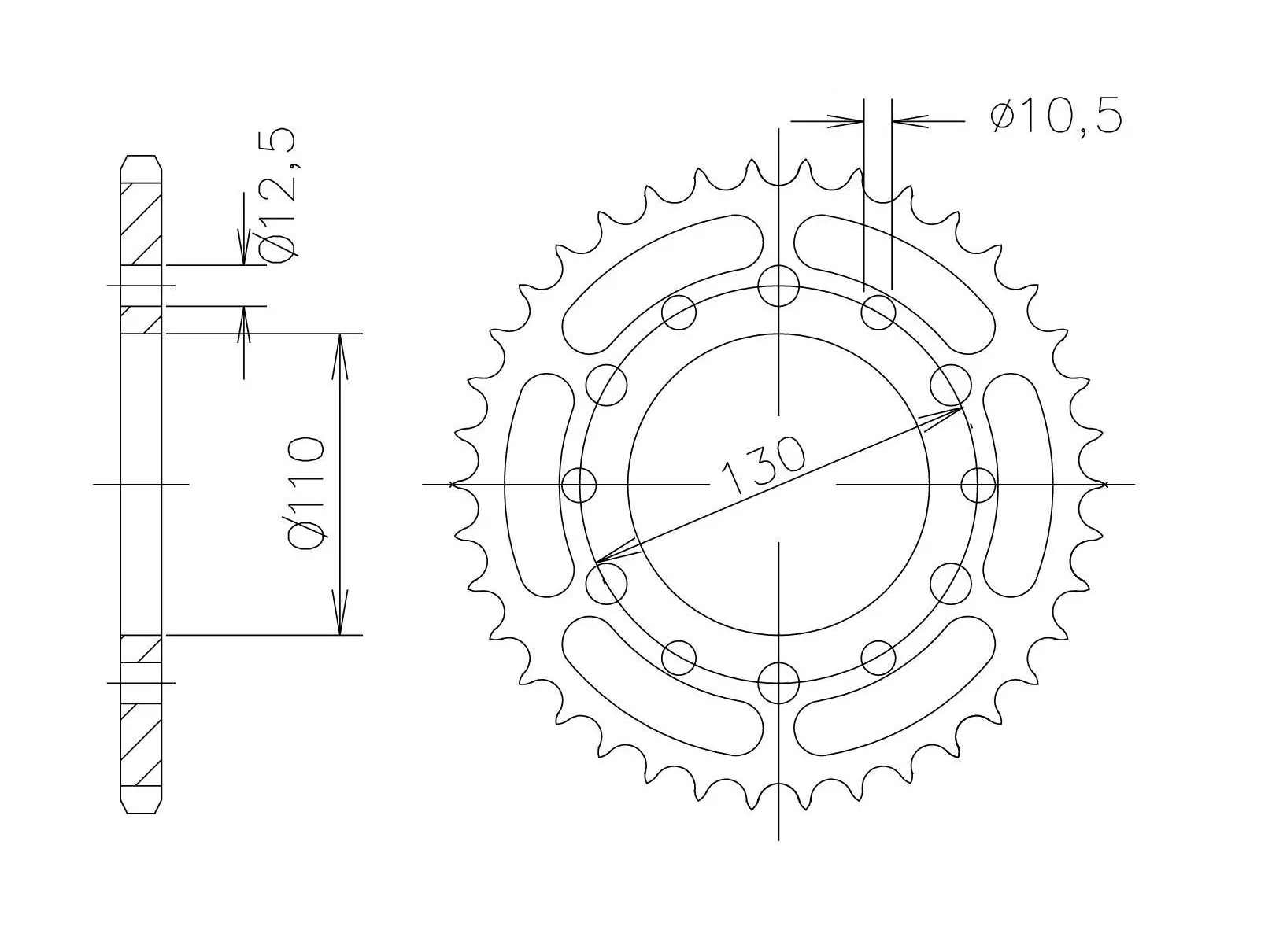 EK-Chain Kettensatz 520 MVXZ-2 für Suzuki GSX-R1000 ab Modelljahr 2017- Umbau auf 520 Farbe Grün