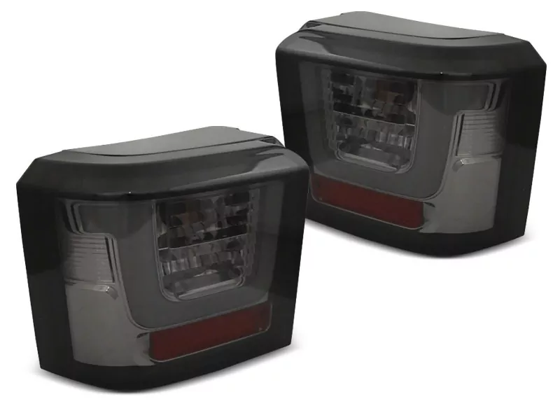 Led Bar Tail Lights Smoke Fits Vw T4 90-03.03