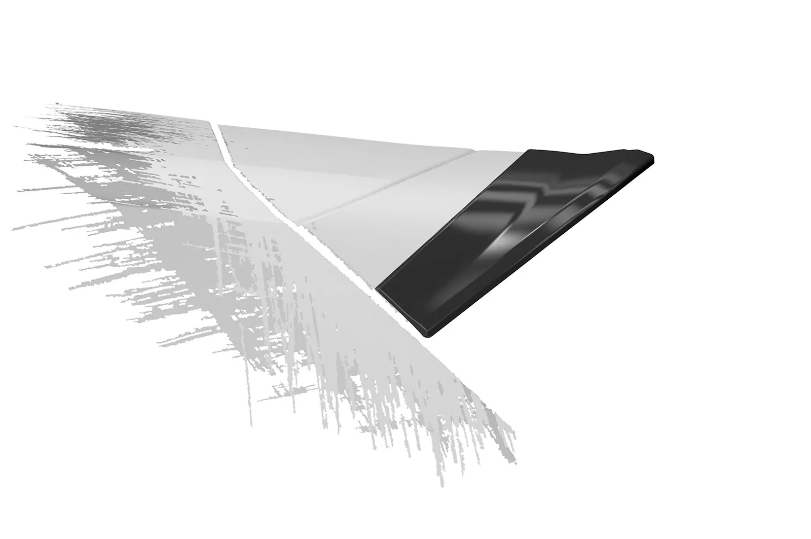 Heckflügel mit ABE für VW Tiguan II (Typ AD1) HF783-M Carbon Look (matt)