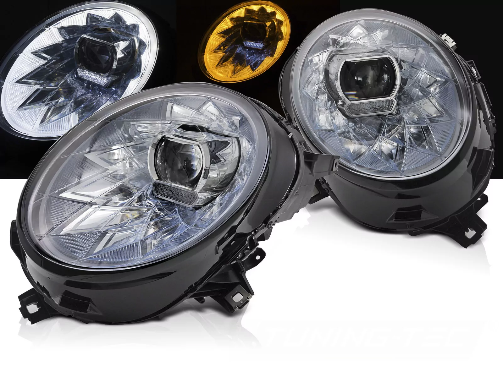 Full Led Headlights Fits Bmw Mini (cooper) F54 F55 F56 14-21
