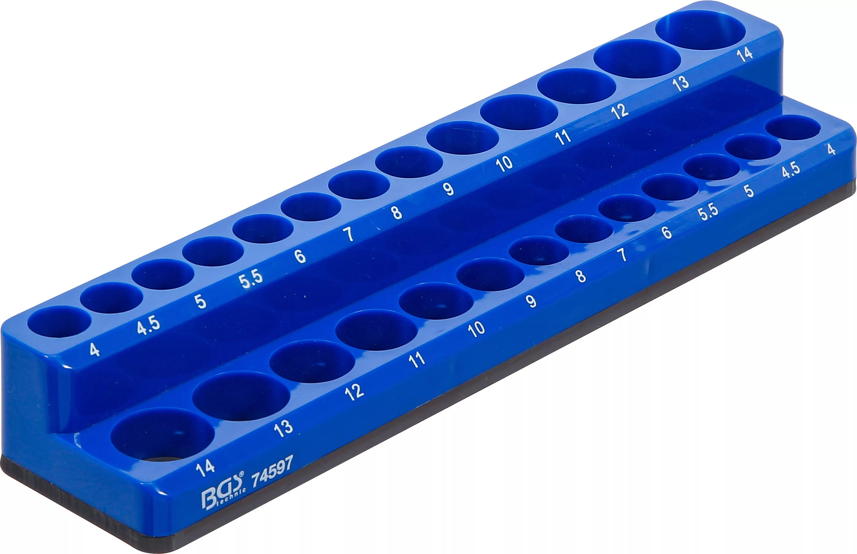 Kunststoffhalter für Steckschlüssel-Einsätze | magnetisch | 6,3 mm (1/4")