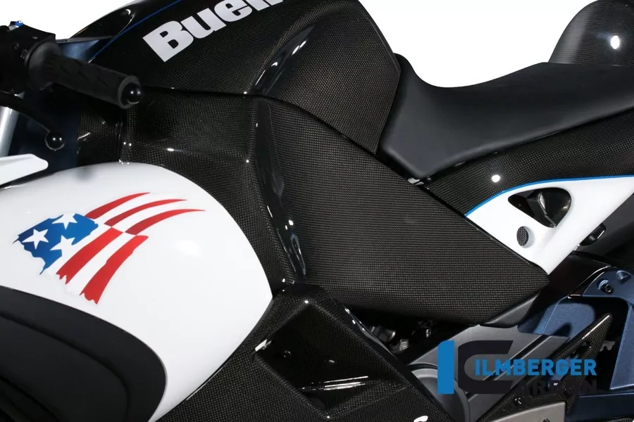 Ilmberger Carbon Rahmenabdeckung links Carbon