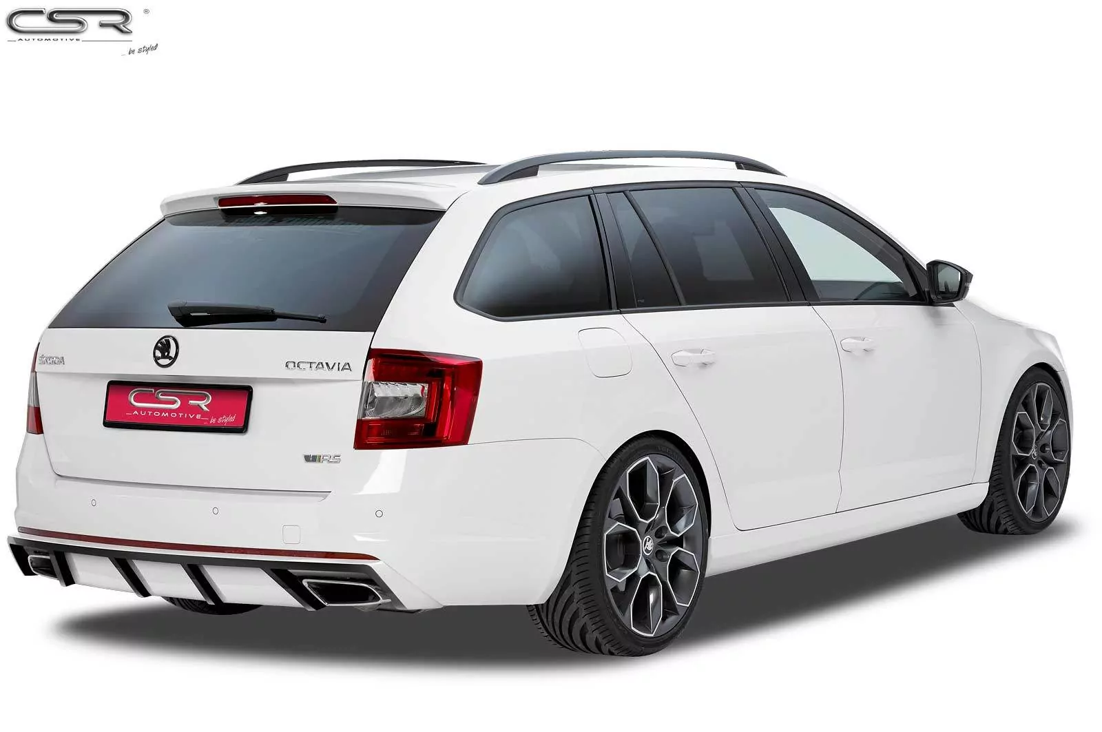 Heckansatz für Skoda Octavia 3 Typ 5E HA130