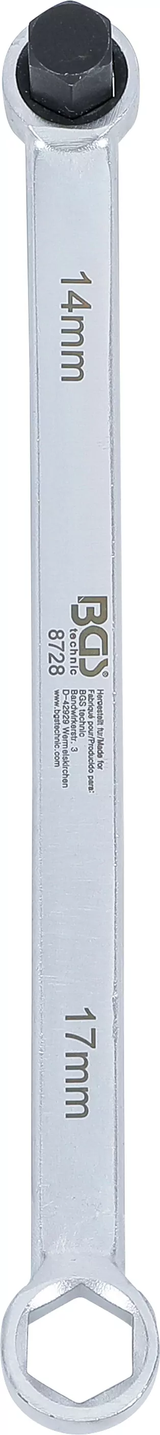 Öldienstschlüssel | SW 17 mm x H14